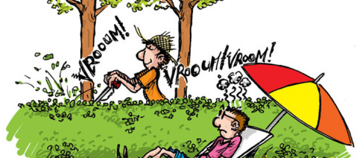 Utilisation d’engins bruyants : rappel important Utilisation d’engins bruyants : rappel important