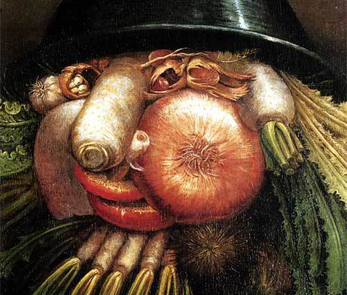 Le jardinier, Giuseppe Arcimboldo, v. 1590, Crémone