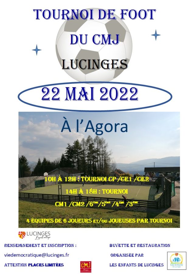 Affiche foot CMJ 22 mai 2022